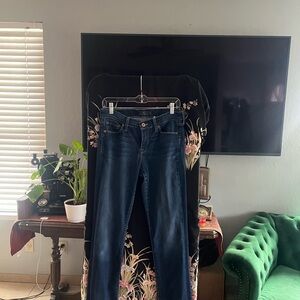 Lucky Brand Dark Blue Straight Leg Jeans